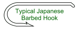 turck tarantula barbed hook japanese